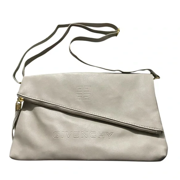 NIB Givenchy VIP Vegan Leather Crossbody w/ Removable Strap